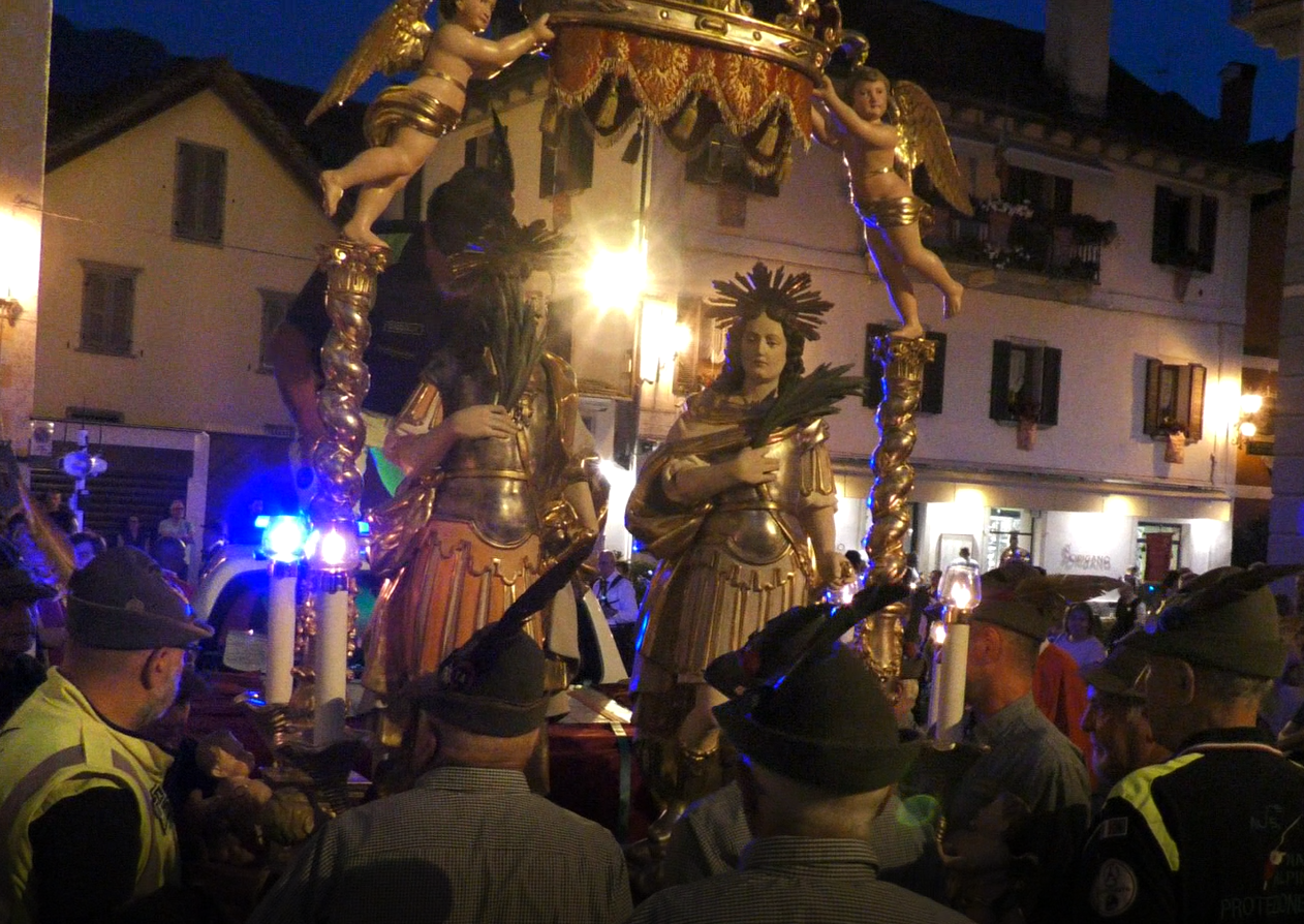 Domodossola ha celebrato ieri sera i suoi Patroni : san Gervaso e Protaso