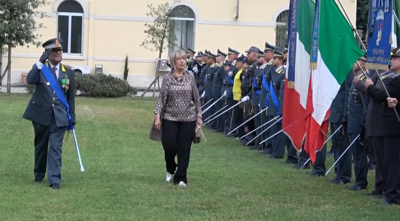 Cerimonia per il 262° anniversario della Fondazione della Guardia di Finanza
