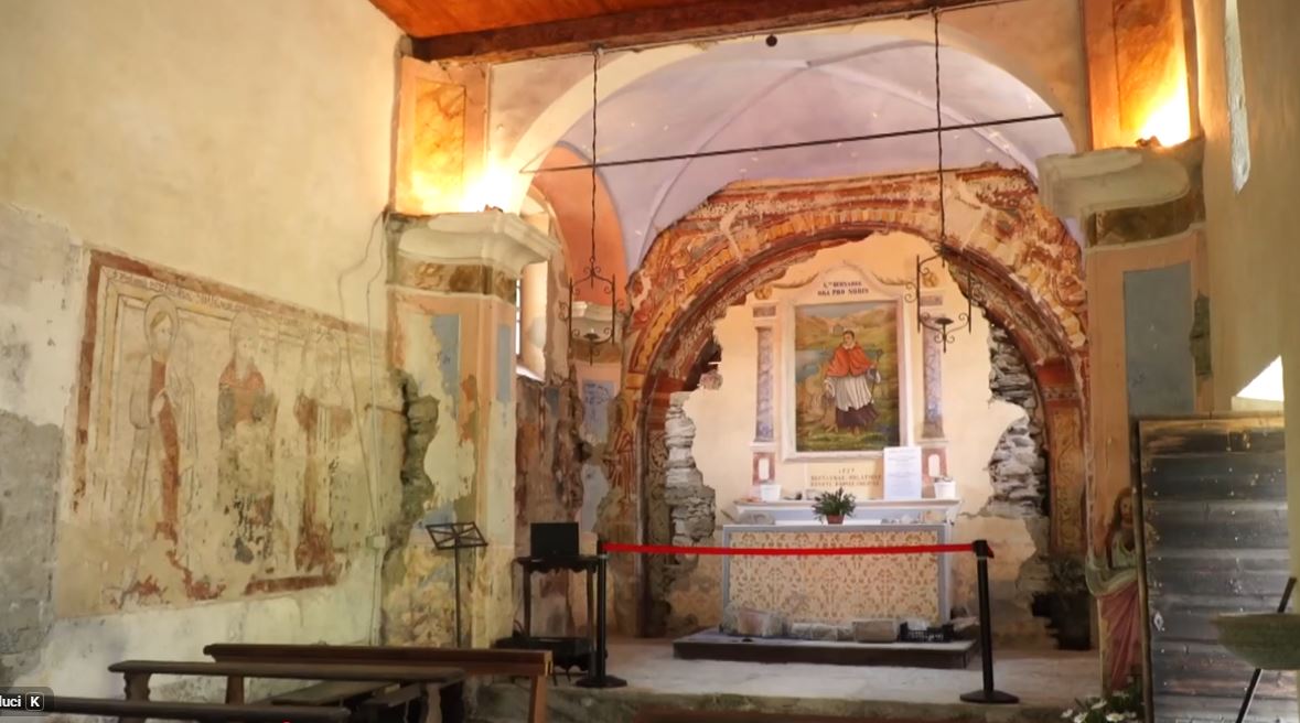 A Premia conclusi i lavori di restauro dell'oratorio di San Bernardo