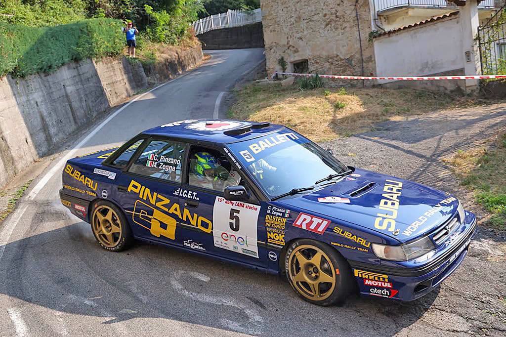 A Corrado Pinzano il Rally Lana storico