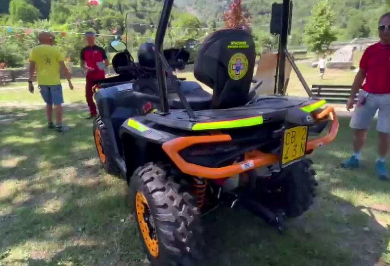 Un nuovo quad per la stazione di Baceno del Soccorso alpino