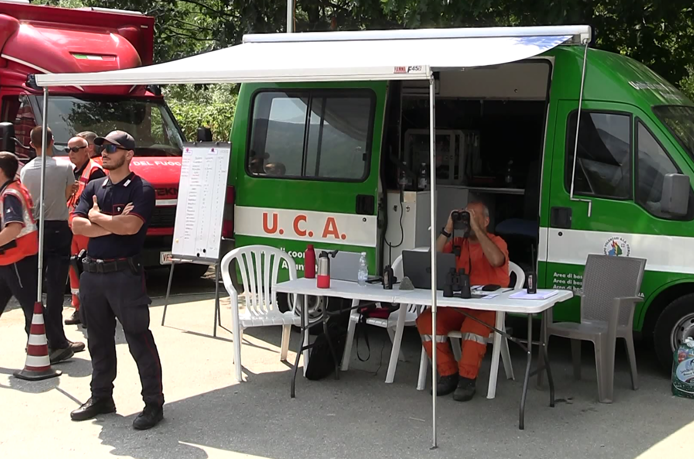 Incessante il lavoro di Aib e Vigili del Fuoco a Premosello Chiovenda