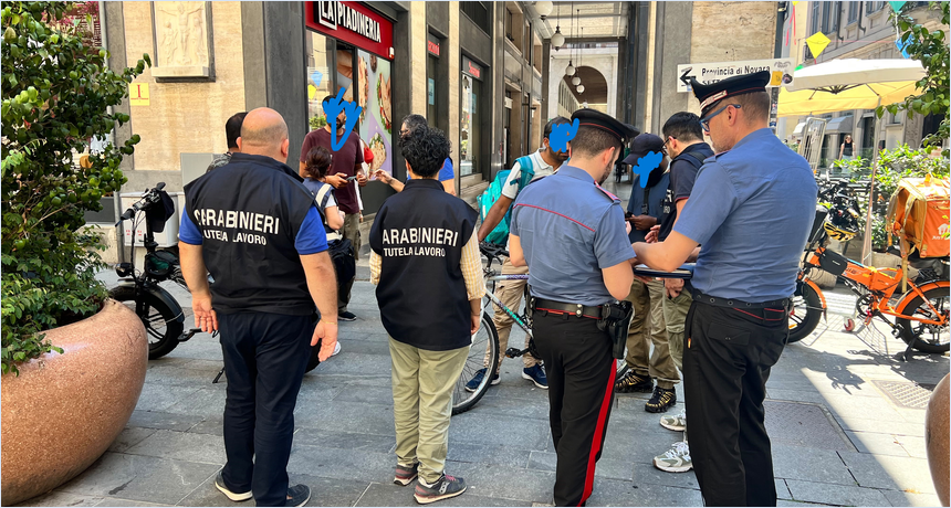 Protestano i rider: paghe troppo basse e non vengono rispettate le ordinanze anti caldo