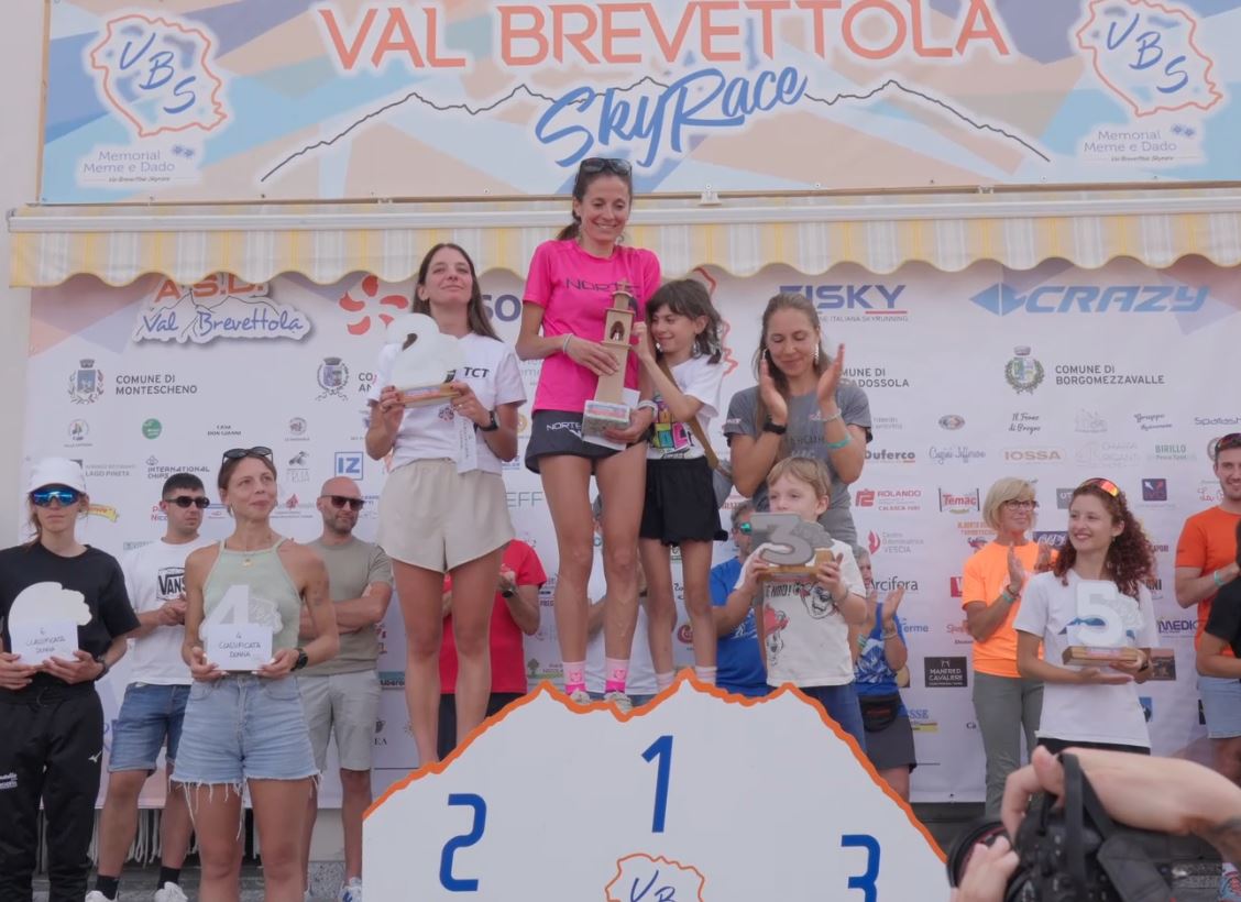 Elisa Desco (con record) e Mattia Bertoncini vincono la Val Brevettola Skyrace