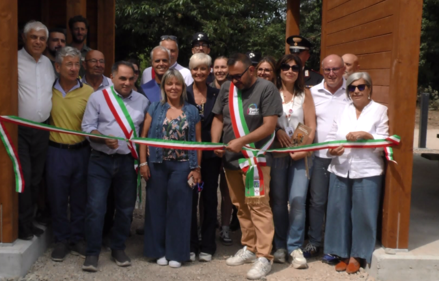 Borgo Ticino, inaugurata nuova area di partenza del bosco Solivo