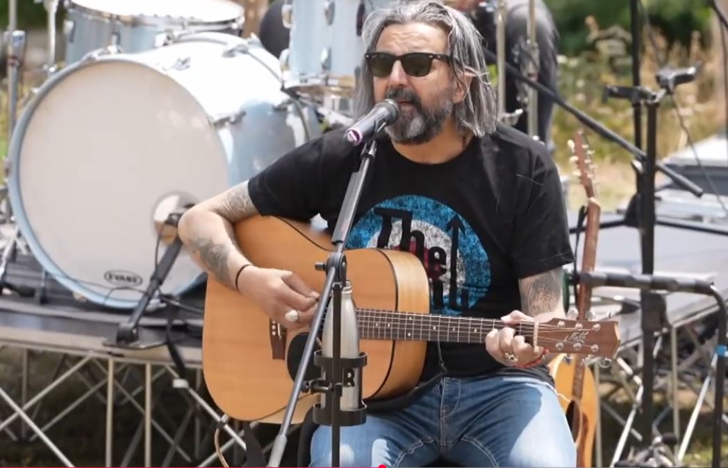 Il concerto di Omar Pedrini a Domobianca in onda su VCO Azzurra Tv sabato alle 12 e alle 21