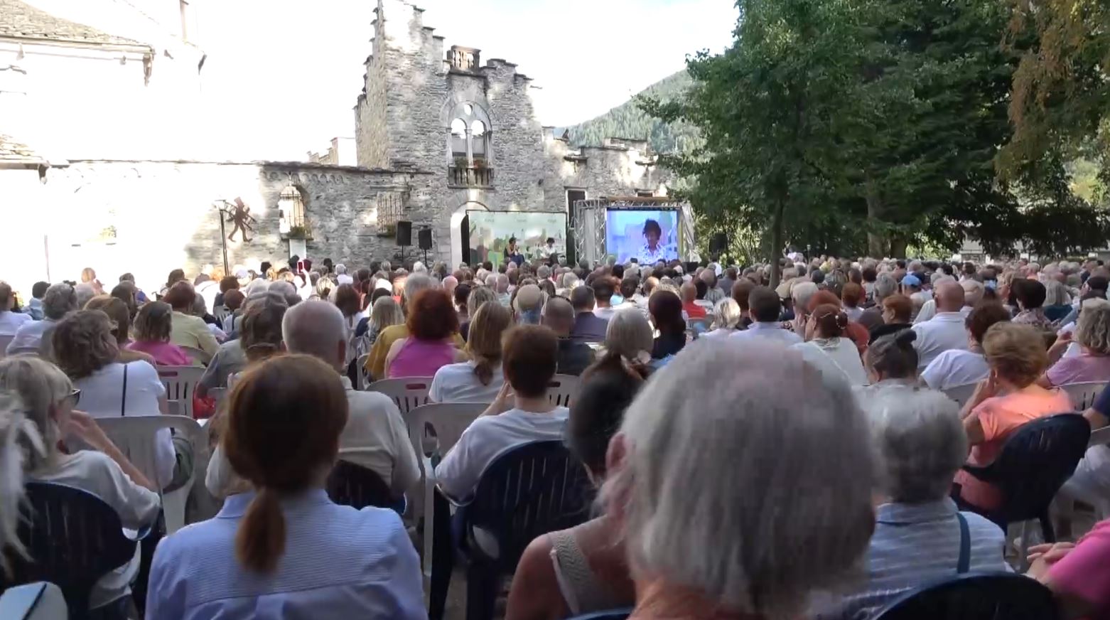 Più di mille spettatori nella prima giornata del festival Sentieri e Pensieri