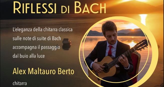 Sabato 29 agosto alle ore 06:30 presso la spiaggia di Feriolo concerto all'alba "Riflessi di Bach"