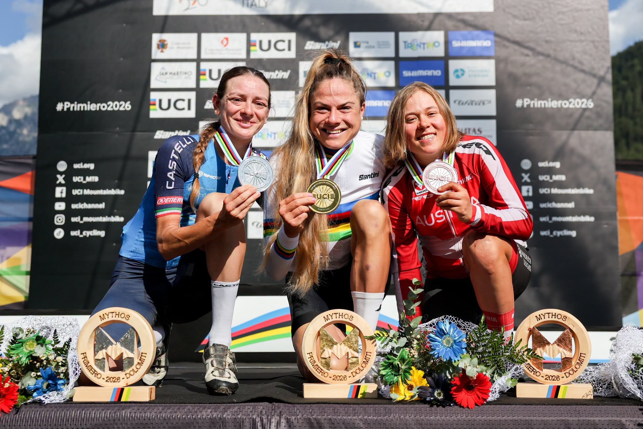 Podio mondiale per Claudia Peretti nella mtb marathon: “Un grande orgoglio”