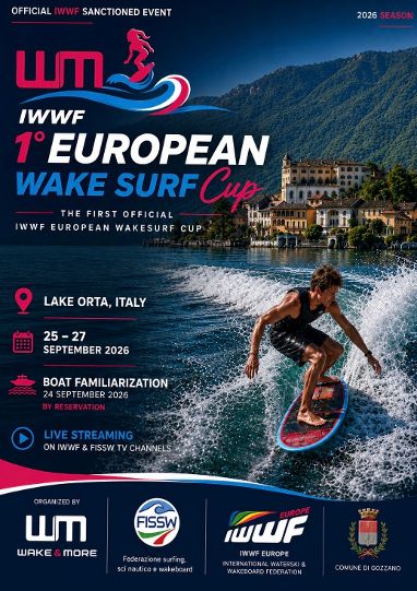 Gli Europei di Wakeboard sul lago d'Orta
