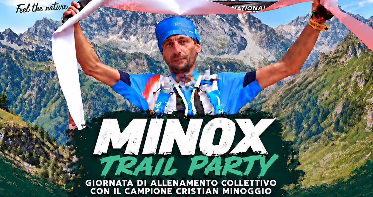 Minox Trail Party sabato 3 ottobre a San Domenico di Varzo con Cristian Minoggio