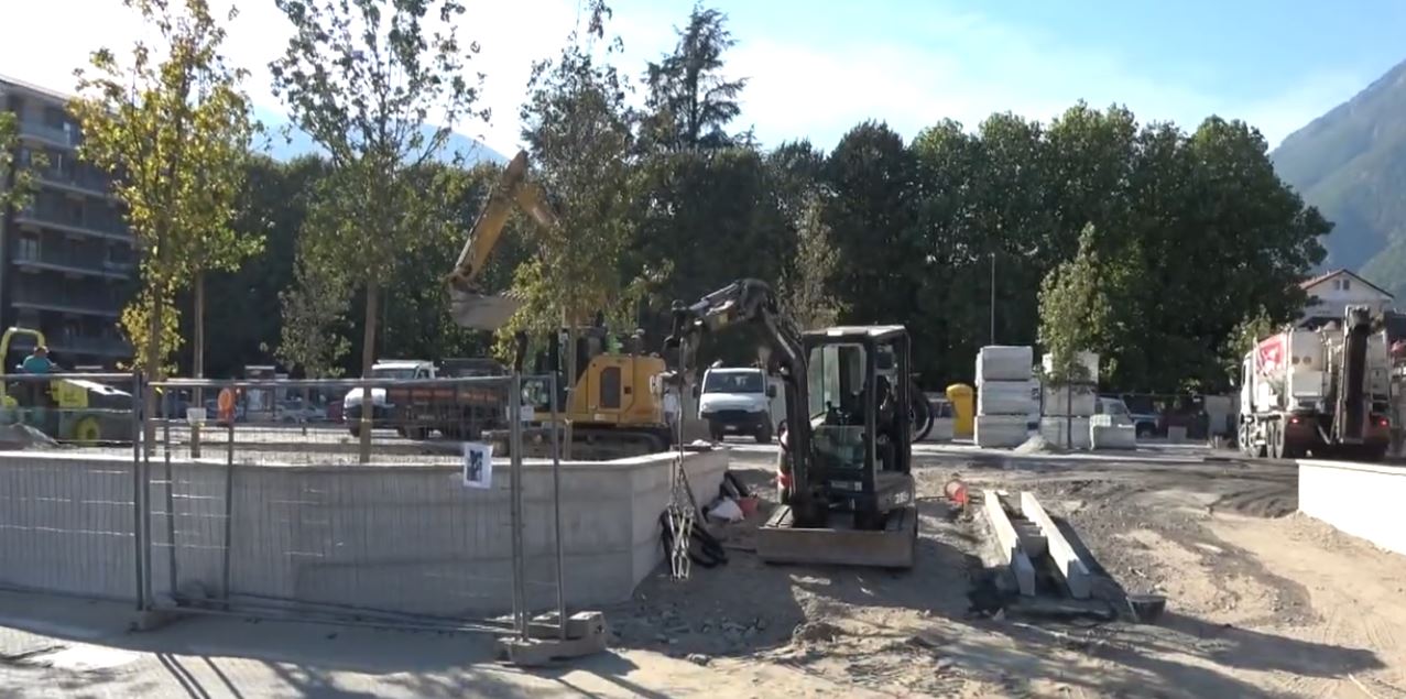 Tra 2 settimane sarà fruibile il nuovo parcheggio nell'area ex macello di Domodossola