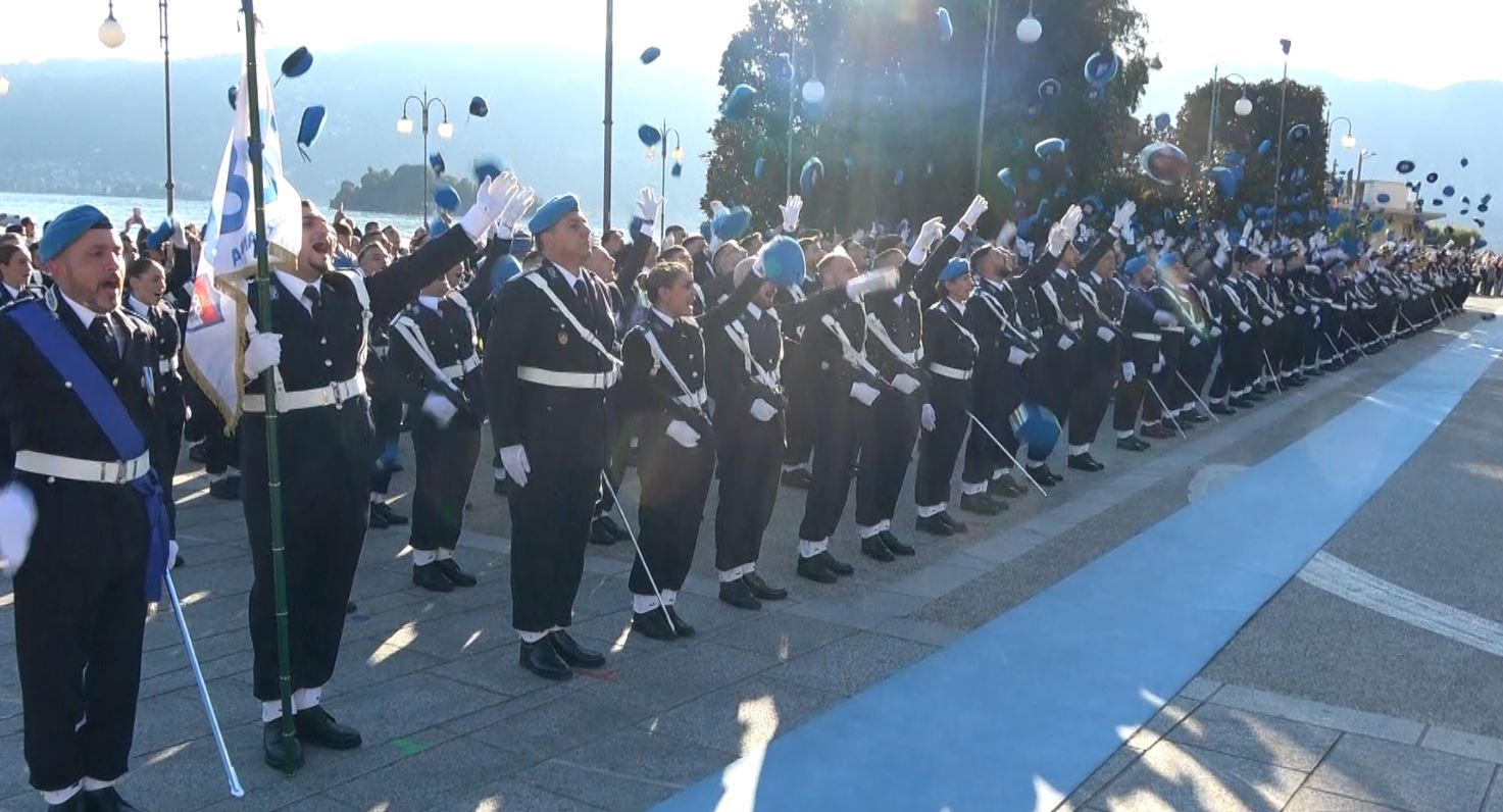 A Verbania il giuramento di 239 allievi del 186° Corso di Polizia Penitenziaria