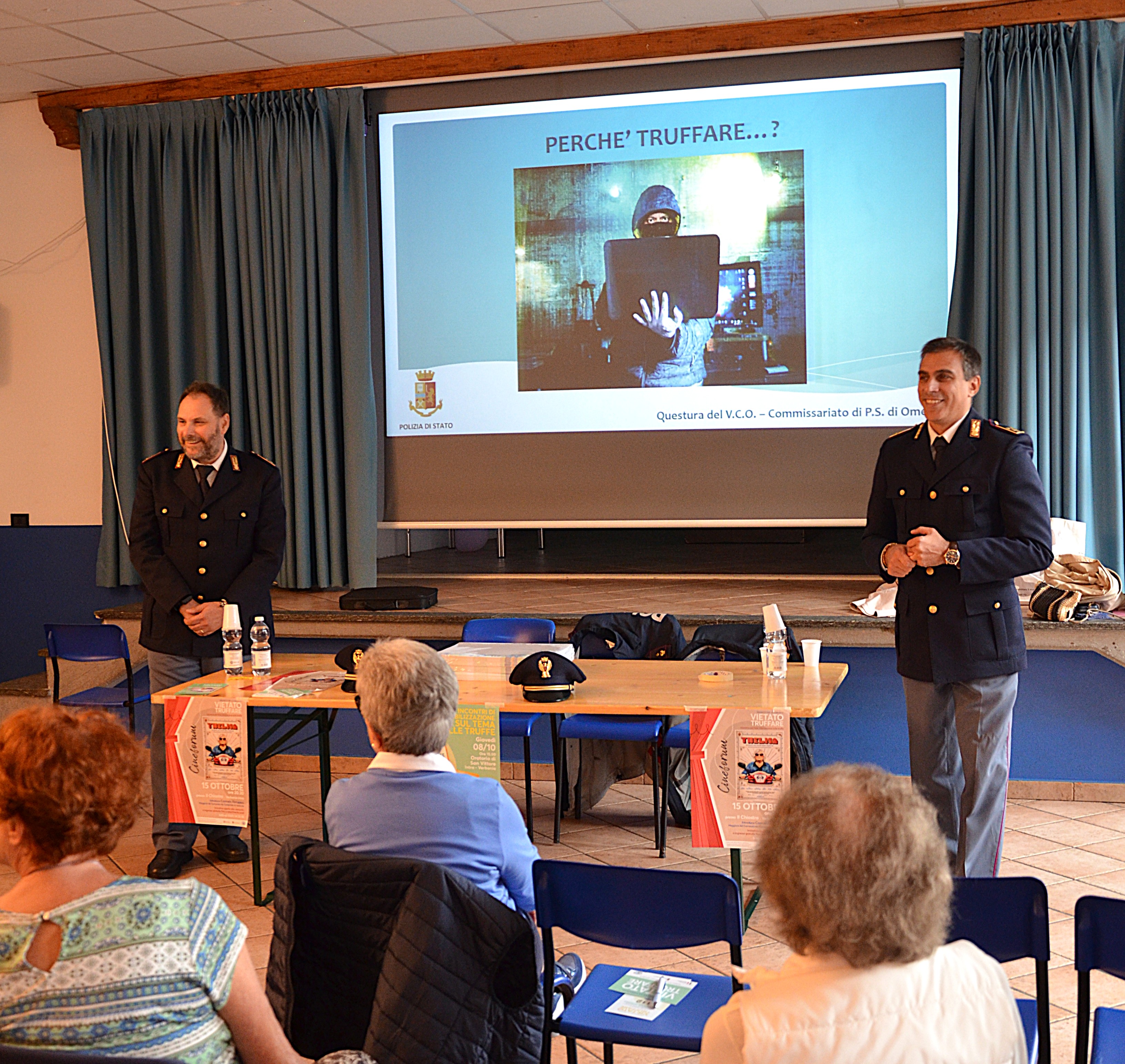 Truffa telefonica da trentaquattromila euro. Rinviati a giudizio tre uomini denunciati dalla Polizia di Domodossola