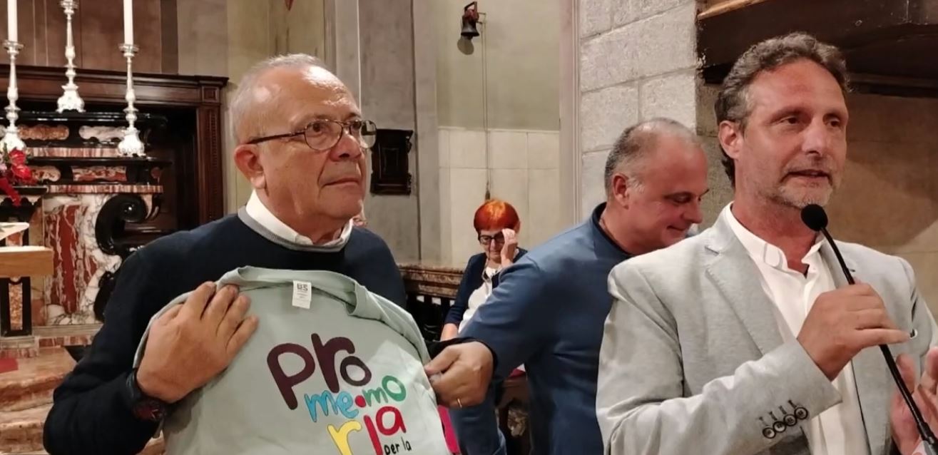 A Ghiffa Giovanni Impastato, fratello di Peppino, ucciso dalla mafia nel 1978