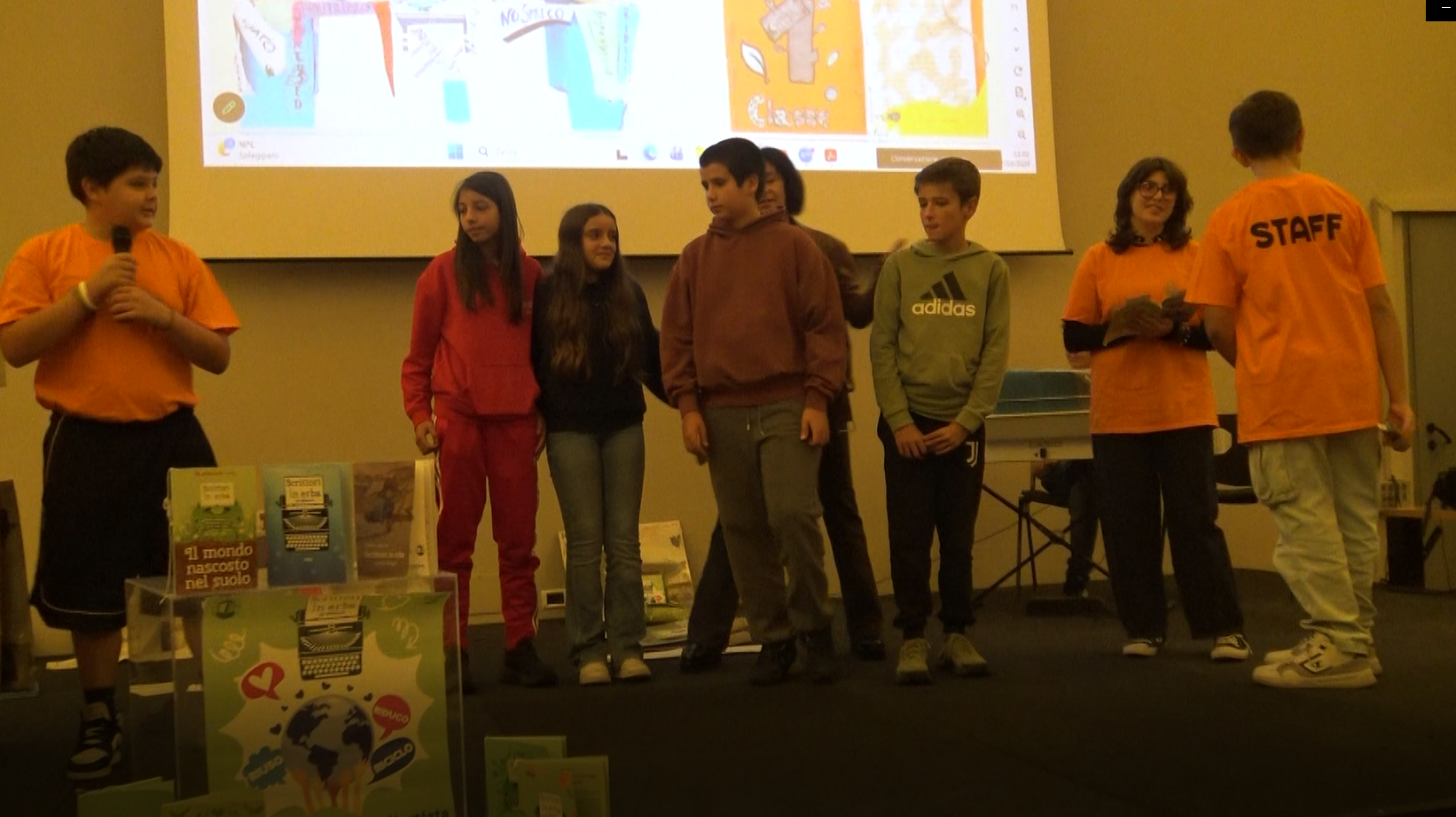 Cerimonia di premiazione per il concorso "Scrittori in erba"