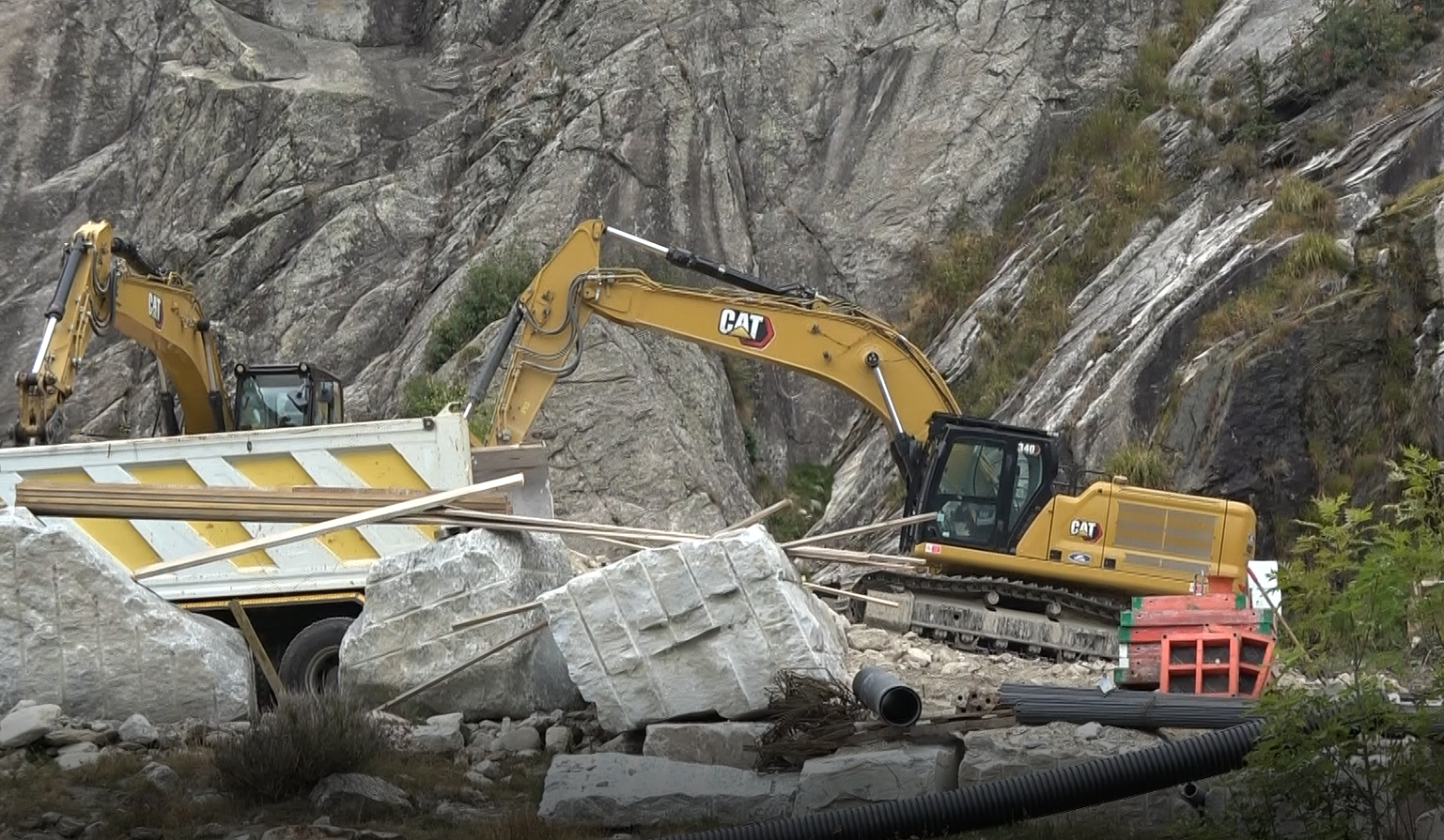 A Macugnaga cantieri aperti per realizzare i lavori del post alluvione