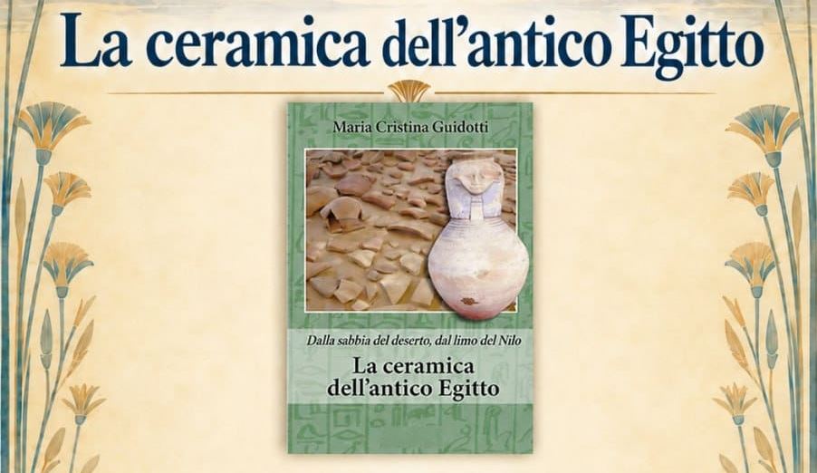 Museo del Paesaggio Verbania, venerdì  alle ore 18 la presentazione del libro di Maria Cristina Guidotti "Dalla sabbia del deserto, dal limo del Nilo: la ceramica dell'antico Egitto"