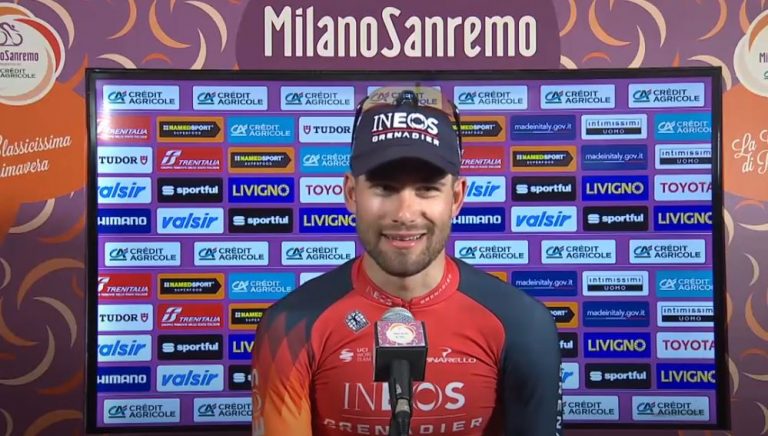 Alla Milano Sanremo Ganna si conferma grande campione