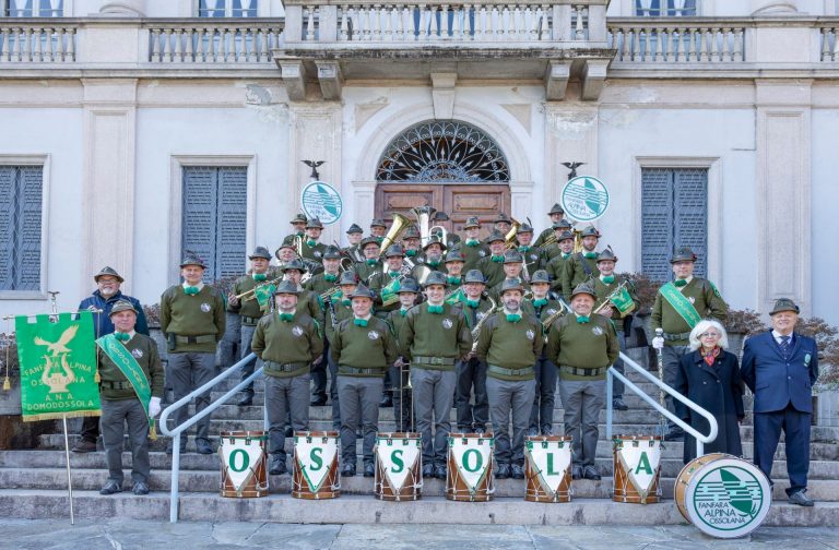 Sabato alla Fabbrica di Villadossola concerto del Cinquantesimo della Fanfara Alpina Ossolana